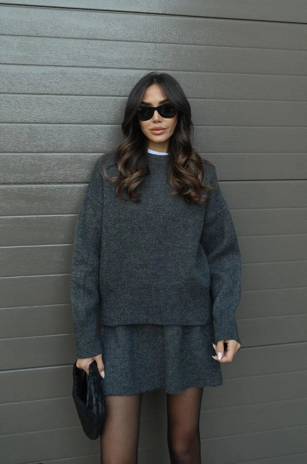Lena - Ensemble pull-over + jupe