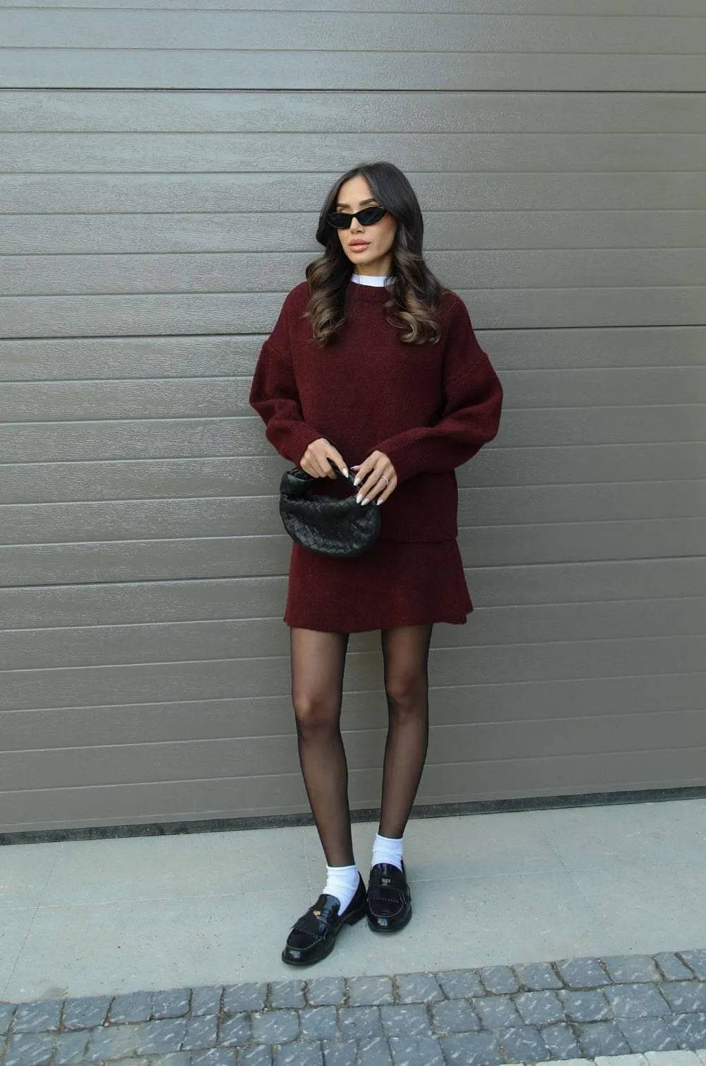 Lena - Ensemble pull-over + jupe