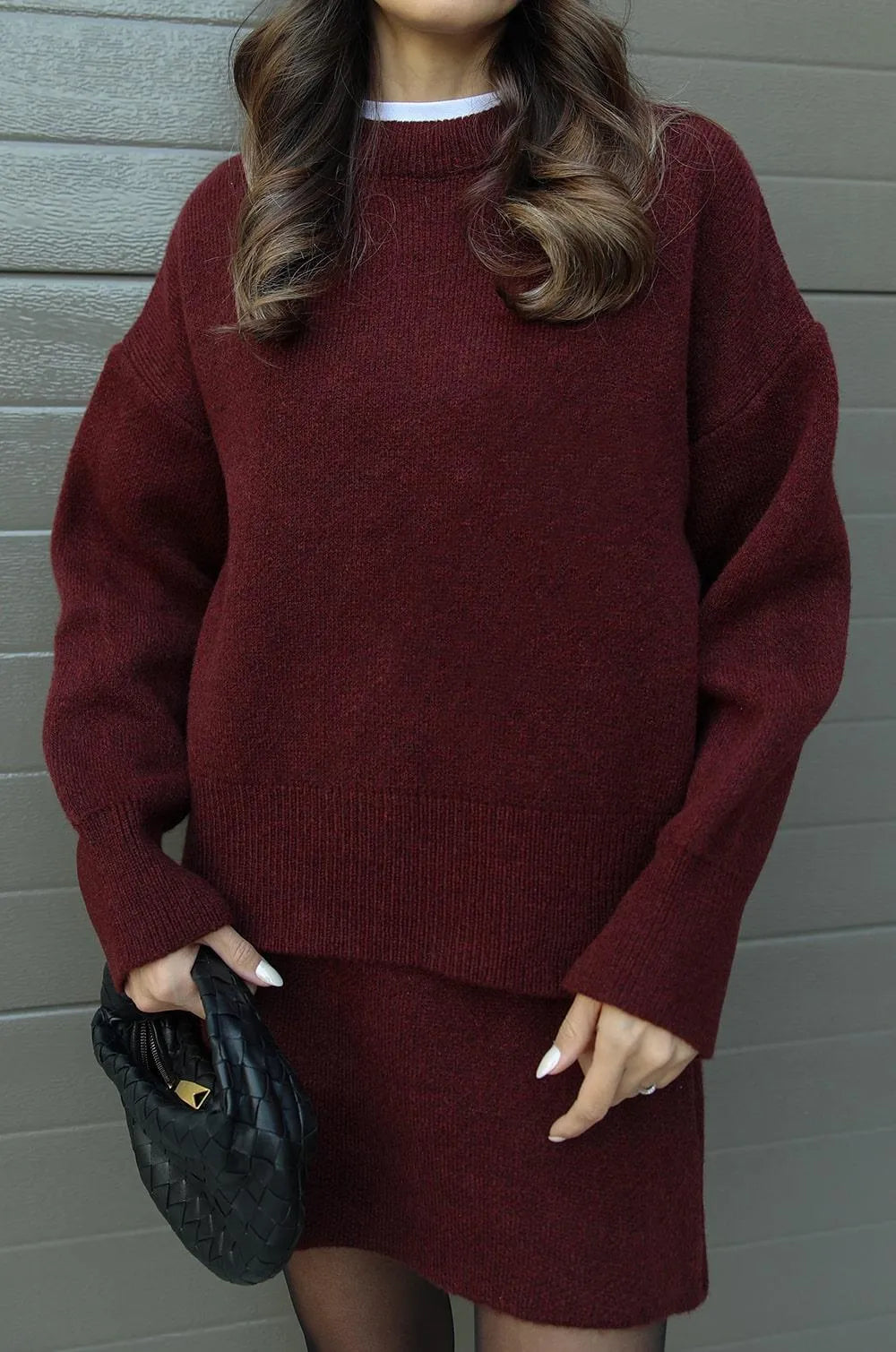 Lena - Ensemble pull-over + jupe