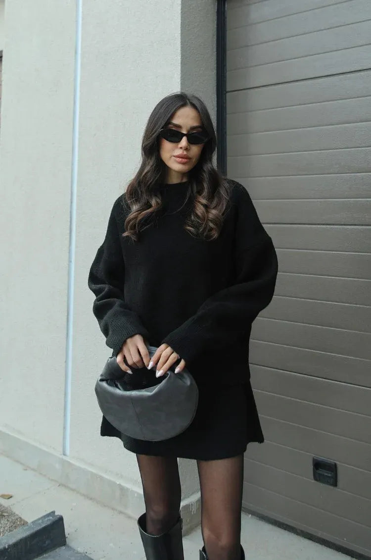Lena - Ensemble pull-over + jupe