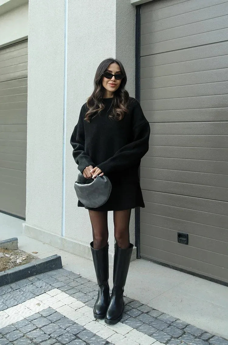 Lena - Ensemble pull-over + jupe