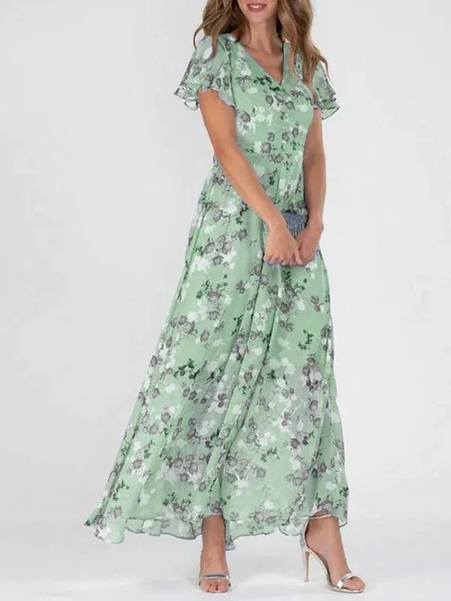 Elena - Robe d'été à fleurs