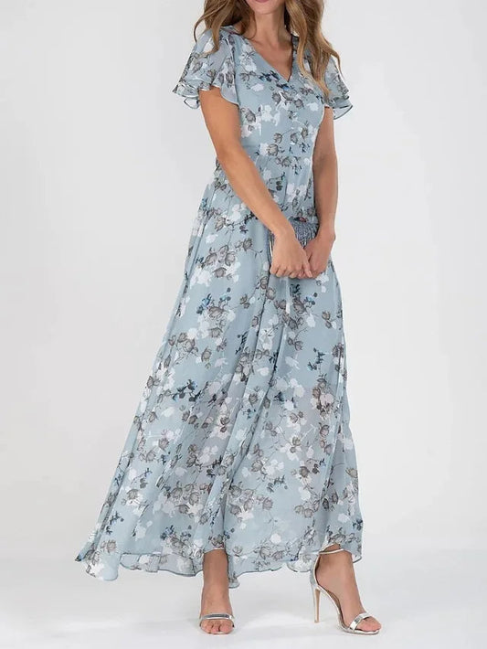 Elena - Robe d'été à fleurs