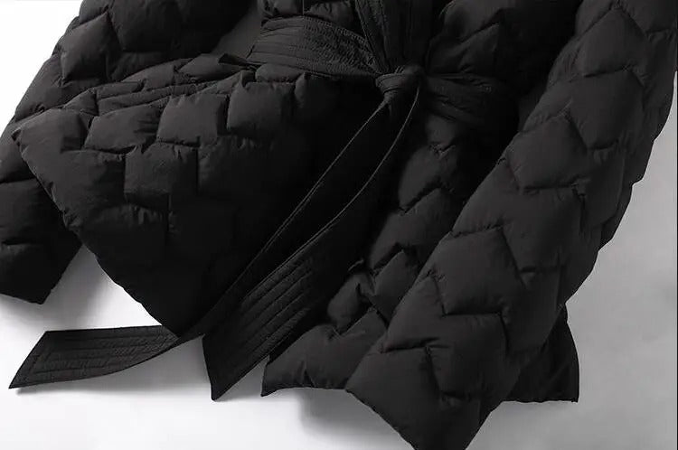 Sofie - Parka élégante avec ceinture