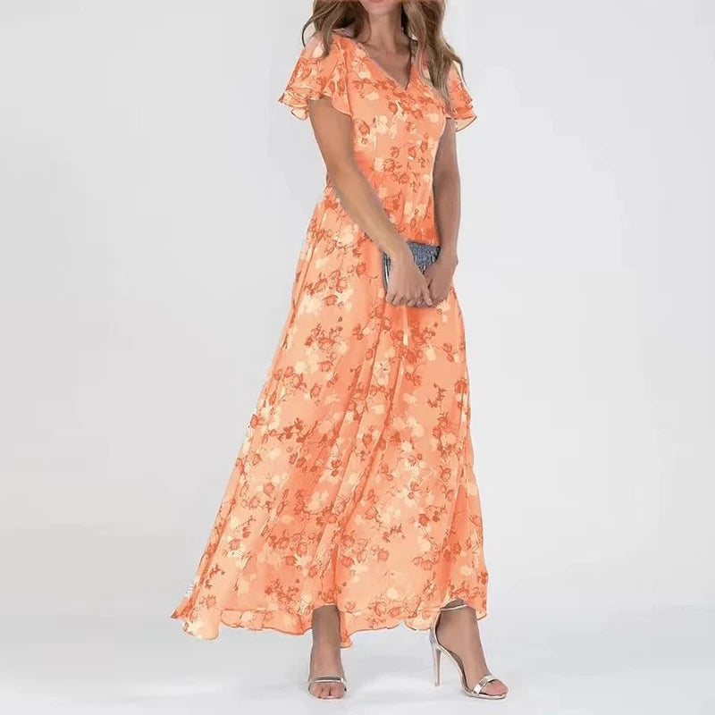 Elena - Robe d'été à fleurs