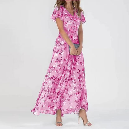Elena - Robe d'été à fleurs
